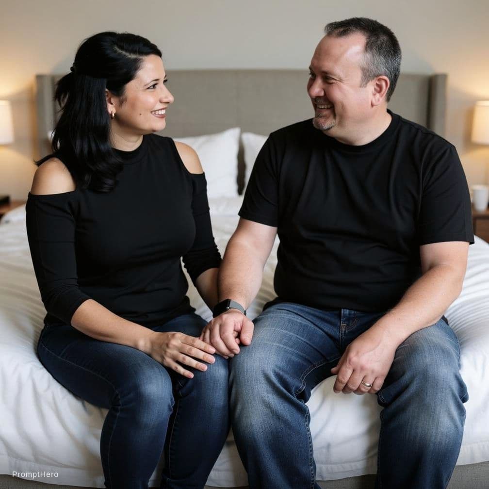 AI generated: Sex in a bed