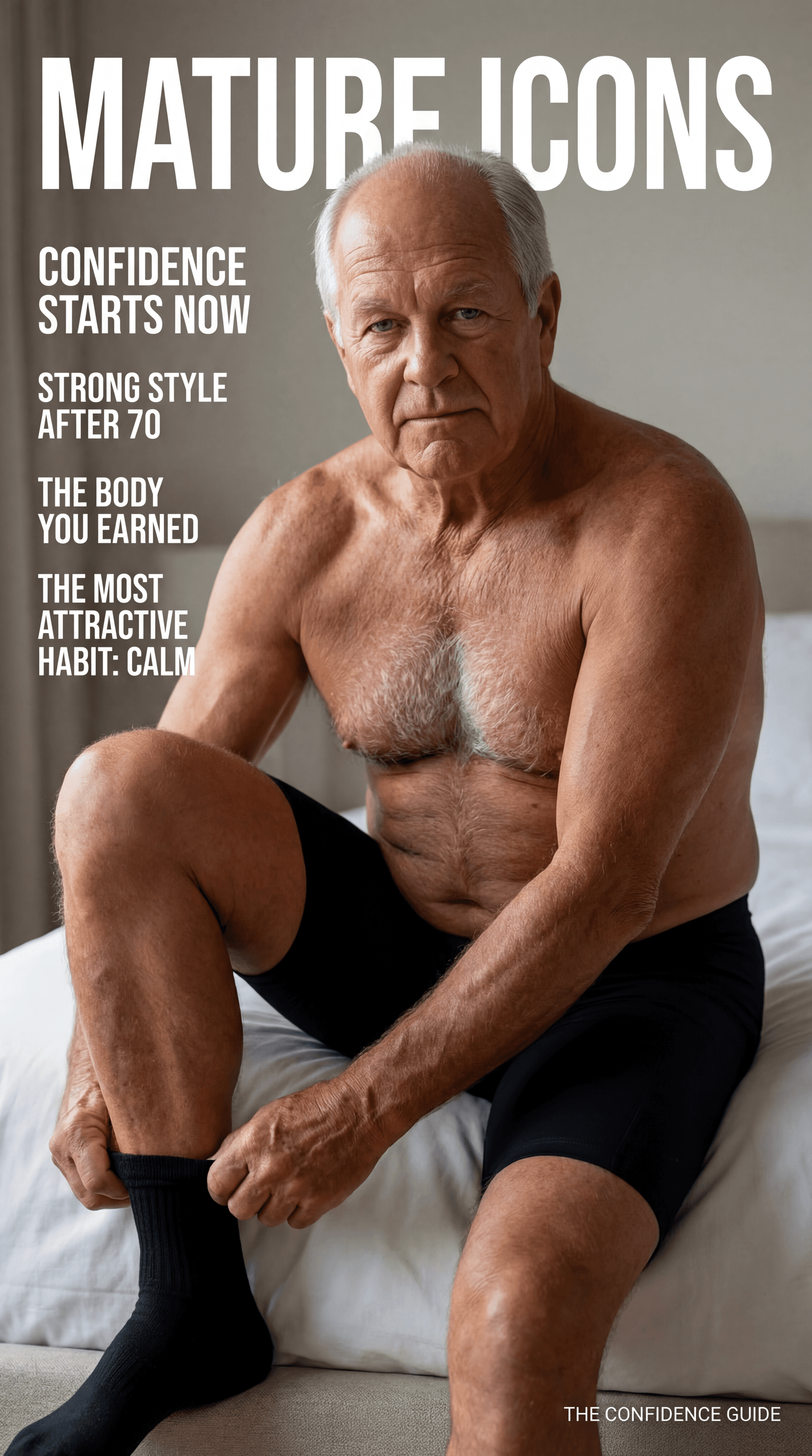 AI generated: FASHION MAGAZINE COVER. NOT CGI. NOT LIFESTYLE.
Ultra-realistic high-end editorial photography with ...