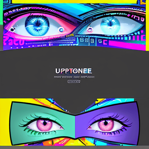 AI generated: Create an eye-catching banner for your YouTube channel, "The Uptick," that captures the essence of p...