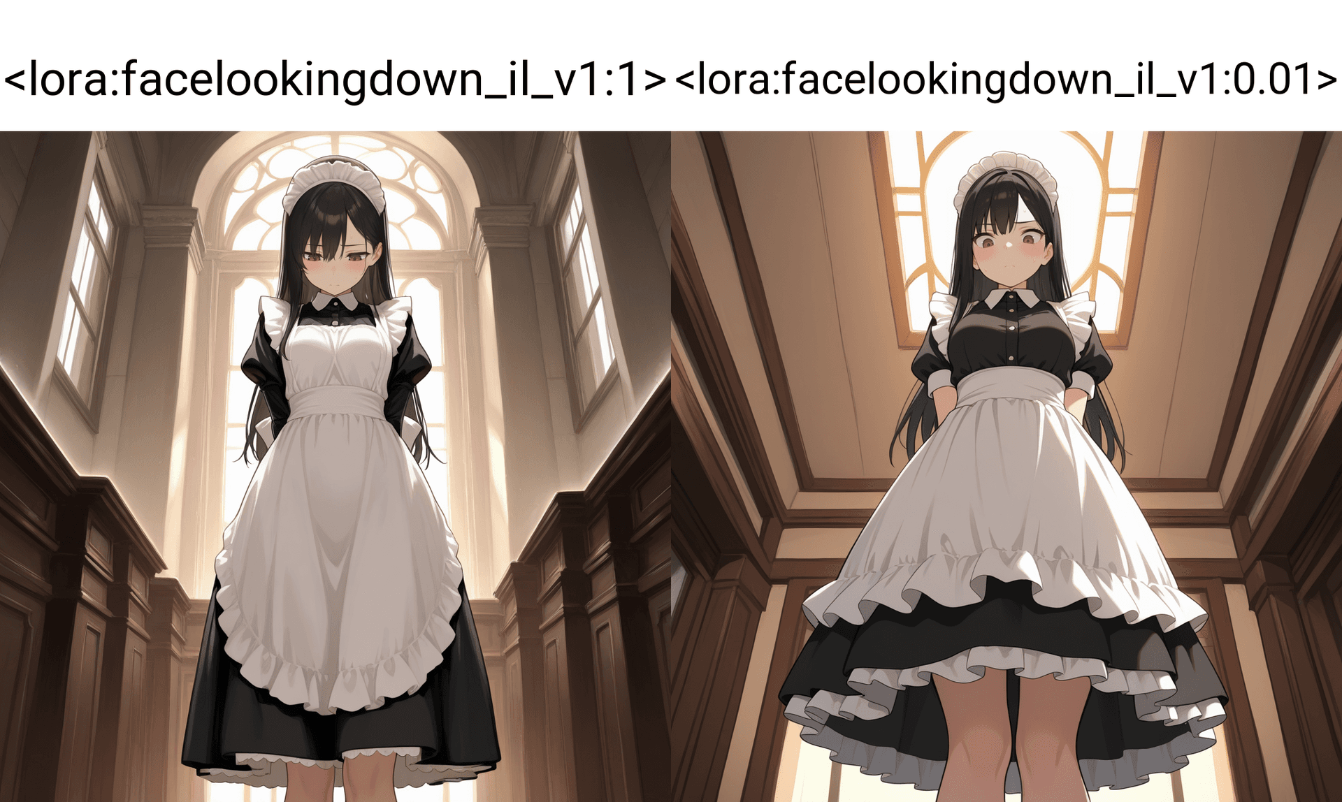 Face Looking Down / 下を向いた顔