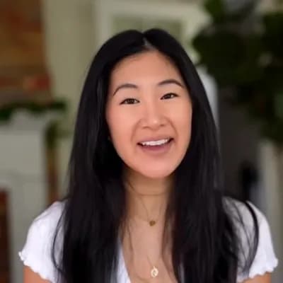 AI generated video: The video is of a young, attractive Asian female standup comedian telling jokes with a slight Korean...