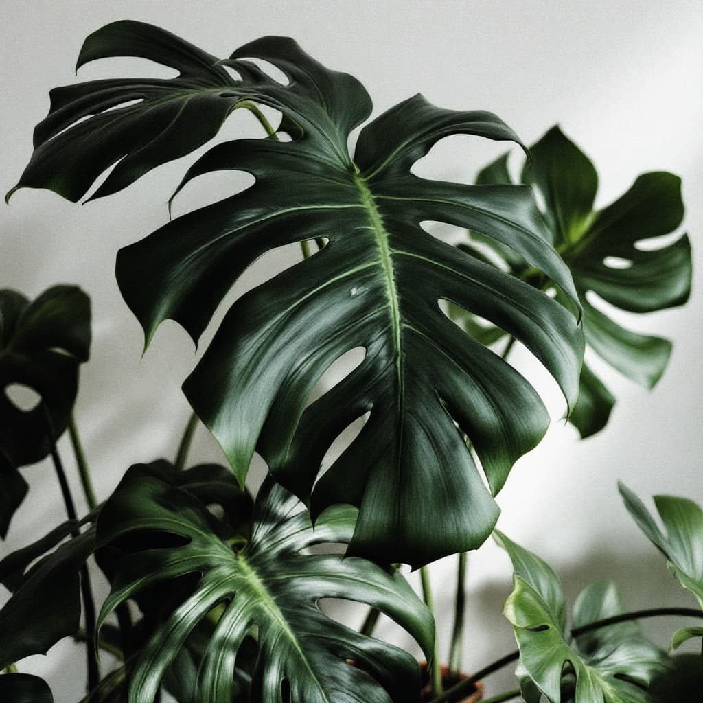 AI generated: monstera leave
