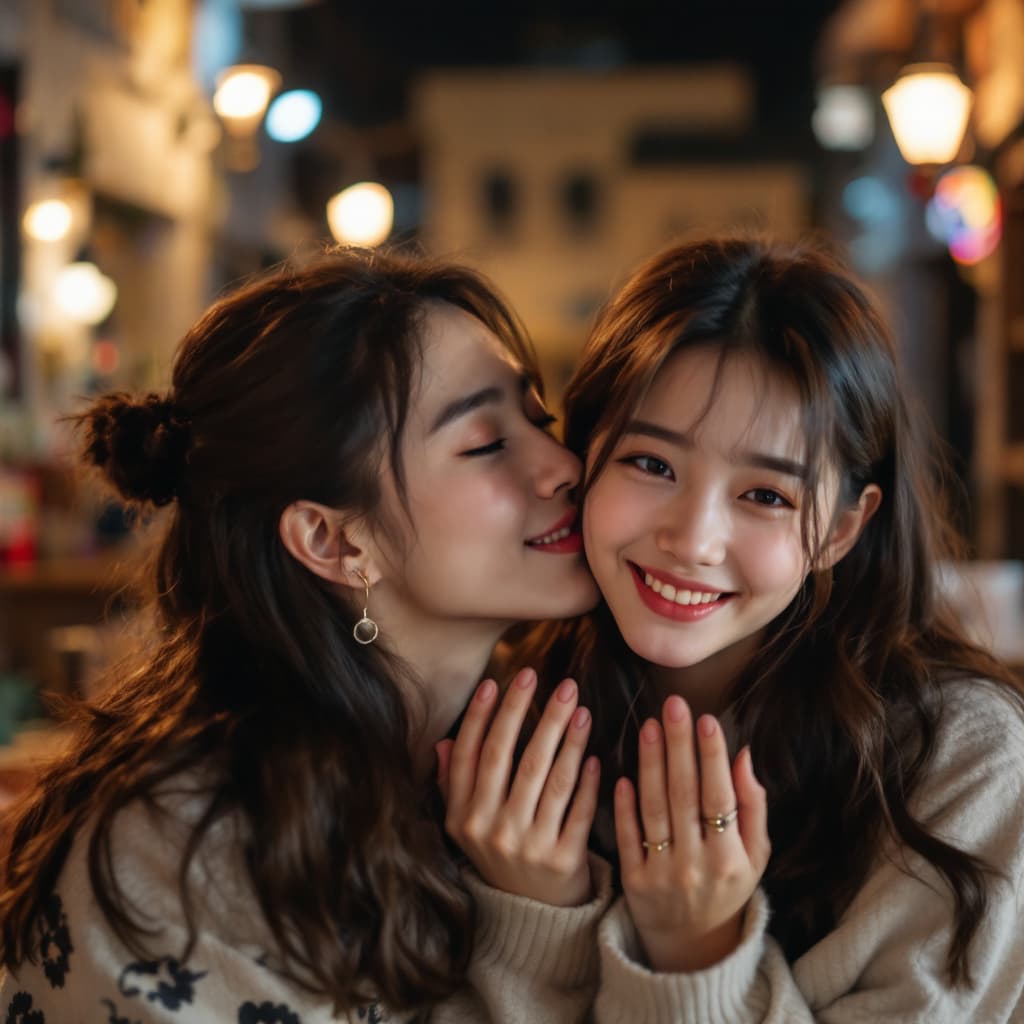 AI generated: loveing korean girl