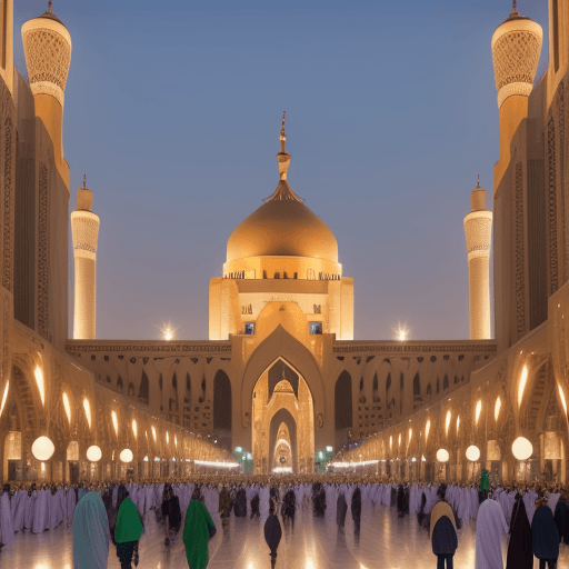 AI generated: Madina