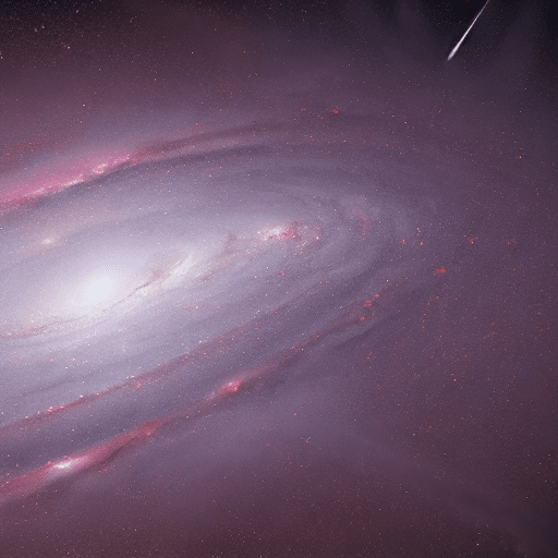 AI generated: andromeda galaxy and milky way galaxy colliding, 8k, unreal5, photo realistic, cinematic, space, sta...