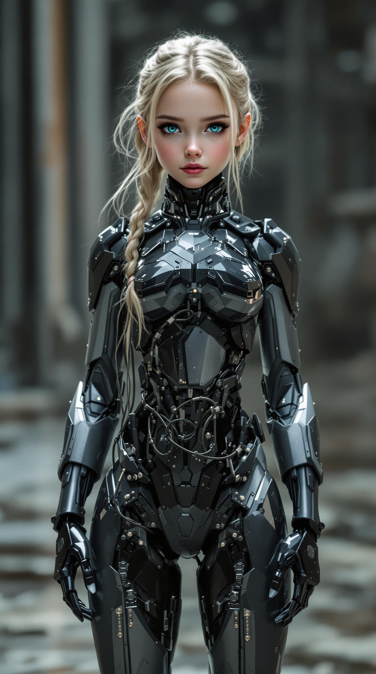 AI generated: a professional photo of a exceptionally of the most beautiful girl in the world, (age 9) Jamie (futu...