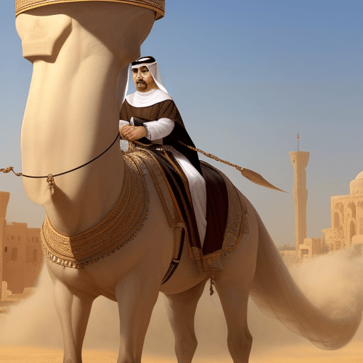AI generated: a big araber
