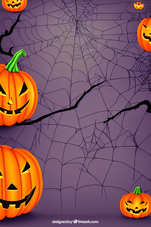 AI generated: hyper realistic halloween poster background