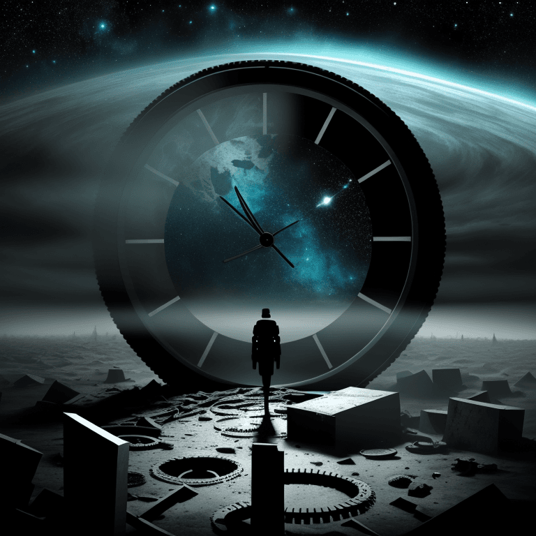 AI generated: everywhere at the end of time