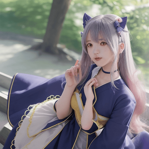 AI generated: anime work,スタジオジブリ,真紅の天竺牡丹娘,17歳少女