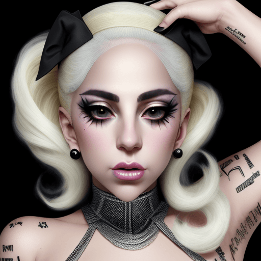 AI generated: Benjamin Netanyahu in lady gaga style --ar 9:16
