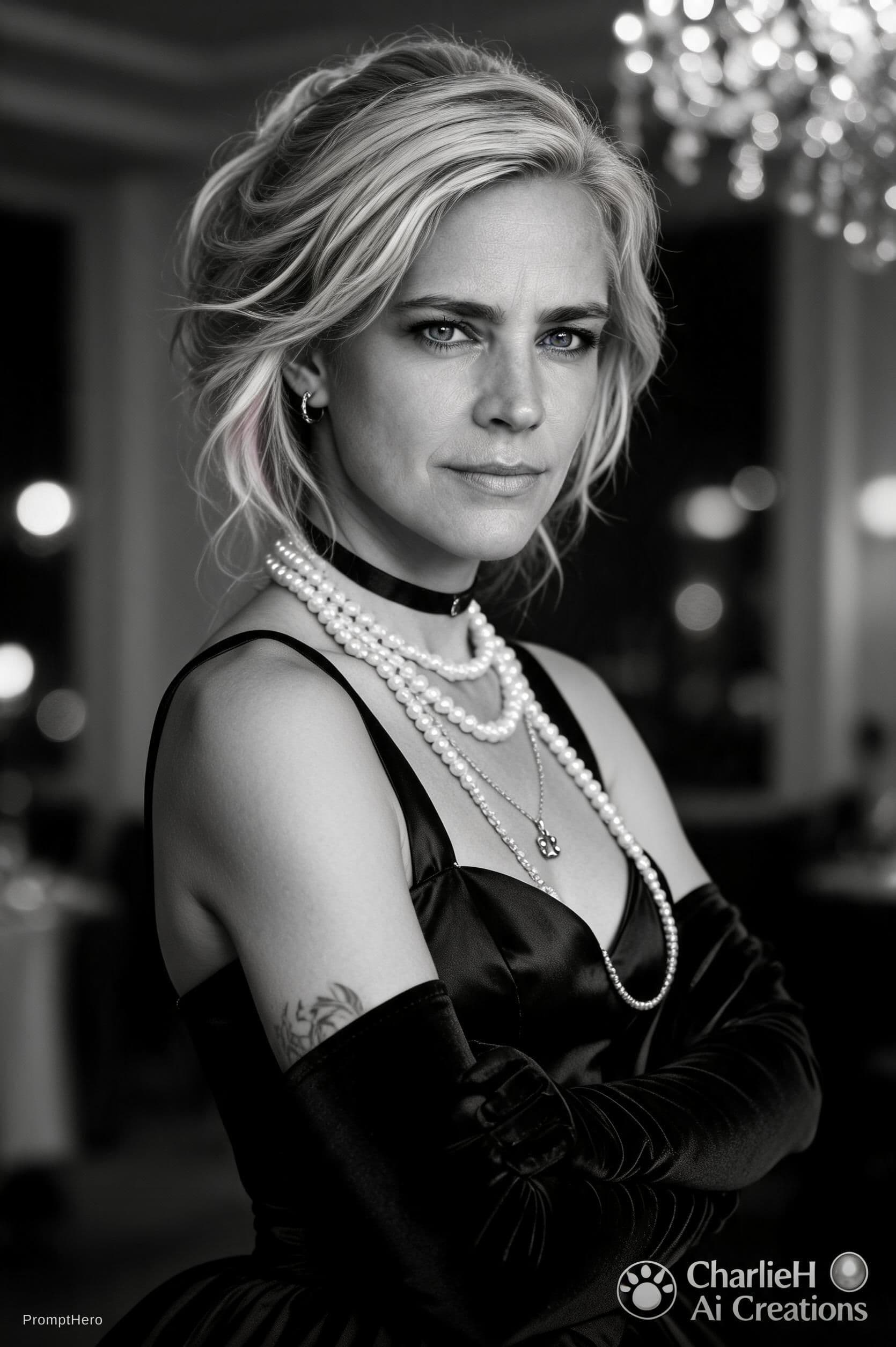 AI generated: CHARLOTTE NOIR BOUDOIR – OLD HOLLYWOOD
PHOTO REFERENCE (IDENTITY LOCK)

Use the uploaded reference i...