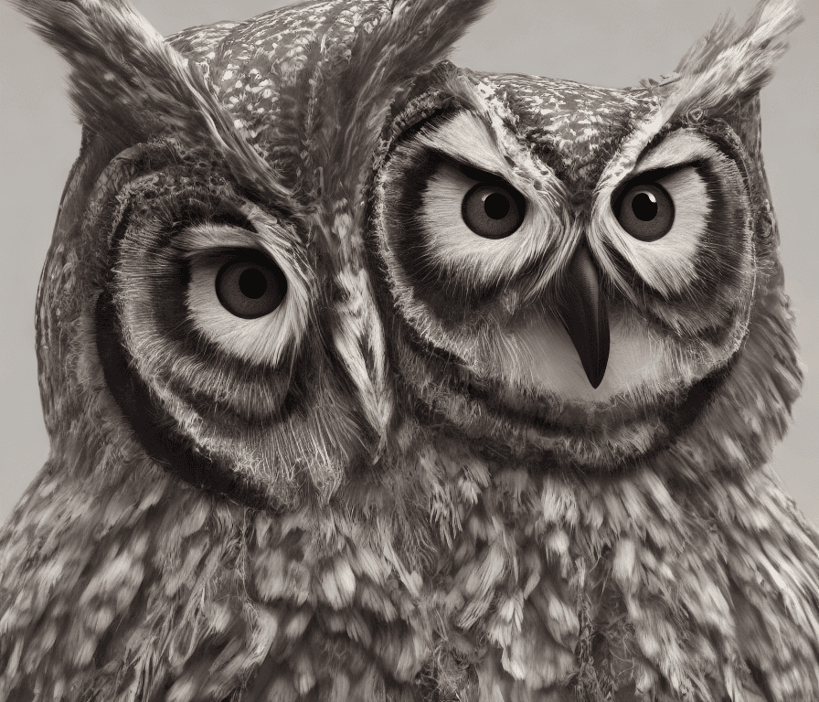 AI generated: Goddess close-up portrait owl, intricate artwork . octane render, trending on artstation,t symmetric...