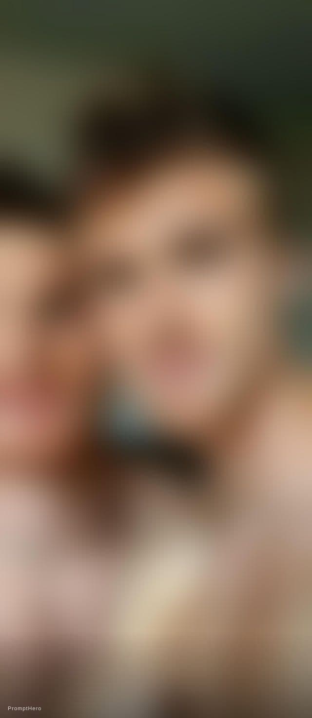 AI generated: "Hyper-realistic intimate mirror selfie photograph or video still of two extremely attractive, shirt...
