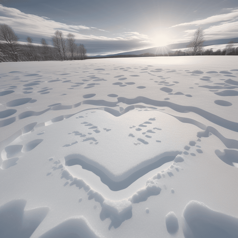AI generated: (hyperrealism : 1. 4), (award winning: 1. 4) (masterpiece photo: 1. 4) BREAK  winter, snow, sun, col...