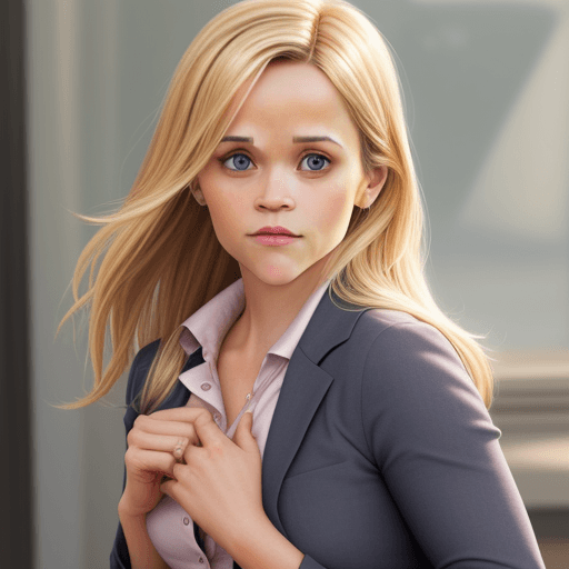 AI generated: Reese Witherspoon realistic human