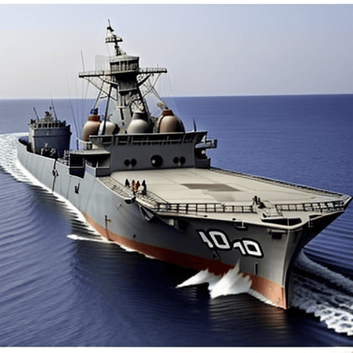 AI generated: Yemeni armed forces control an Israeli ship