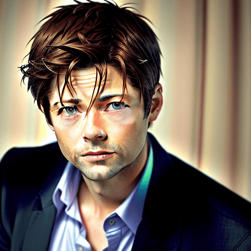 AI generated: Misha Collins 