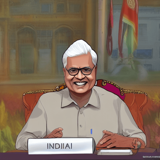 AI generated: photo of a indian prime minister in a cartoon expression
4k