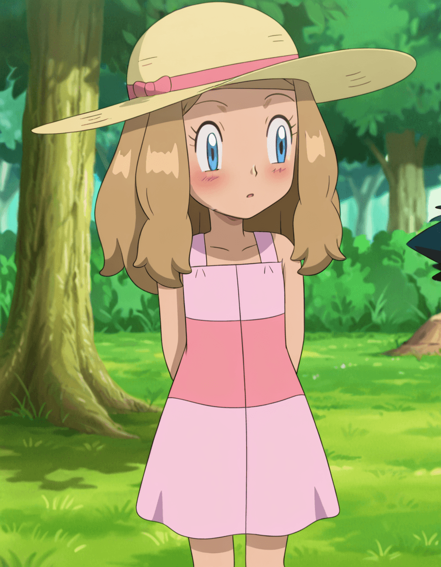 Serena from Pokemon XY Anime (Young form) (Important description)