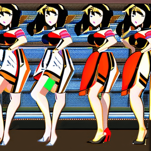 AI generated: milf, mommy, sexy, barely clothed, motherly, voluptuous, anime