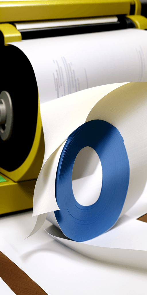 AI generated: printer papers