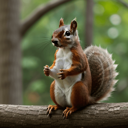 AI generated: squirrel with big boobs
