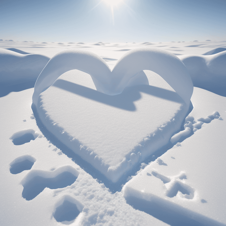 AI generated: (hyperrealism : 1. 4), (award winning: 1. 4) (masterpiece photo: 1. 4) BREAK  winter, snow, sun, col...