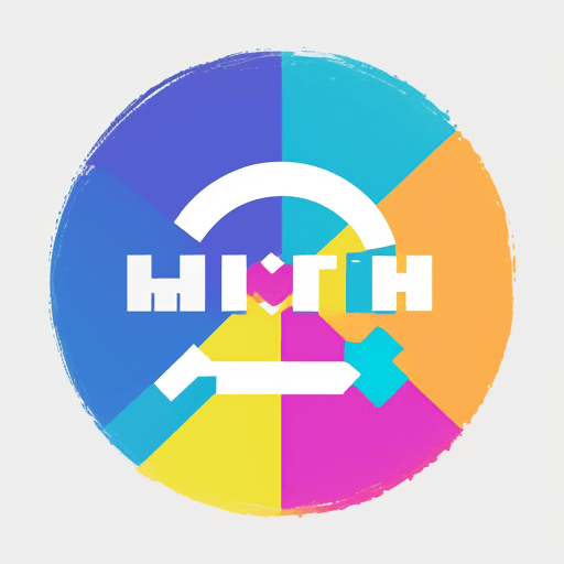 AI generated: Create a logo using vibrant colors and a simple yet memorable symbol representing healthcare and pro...