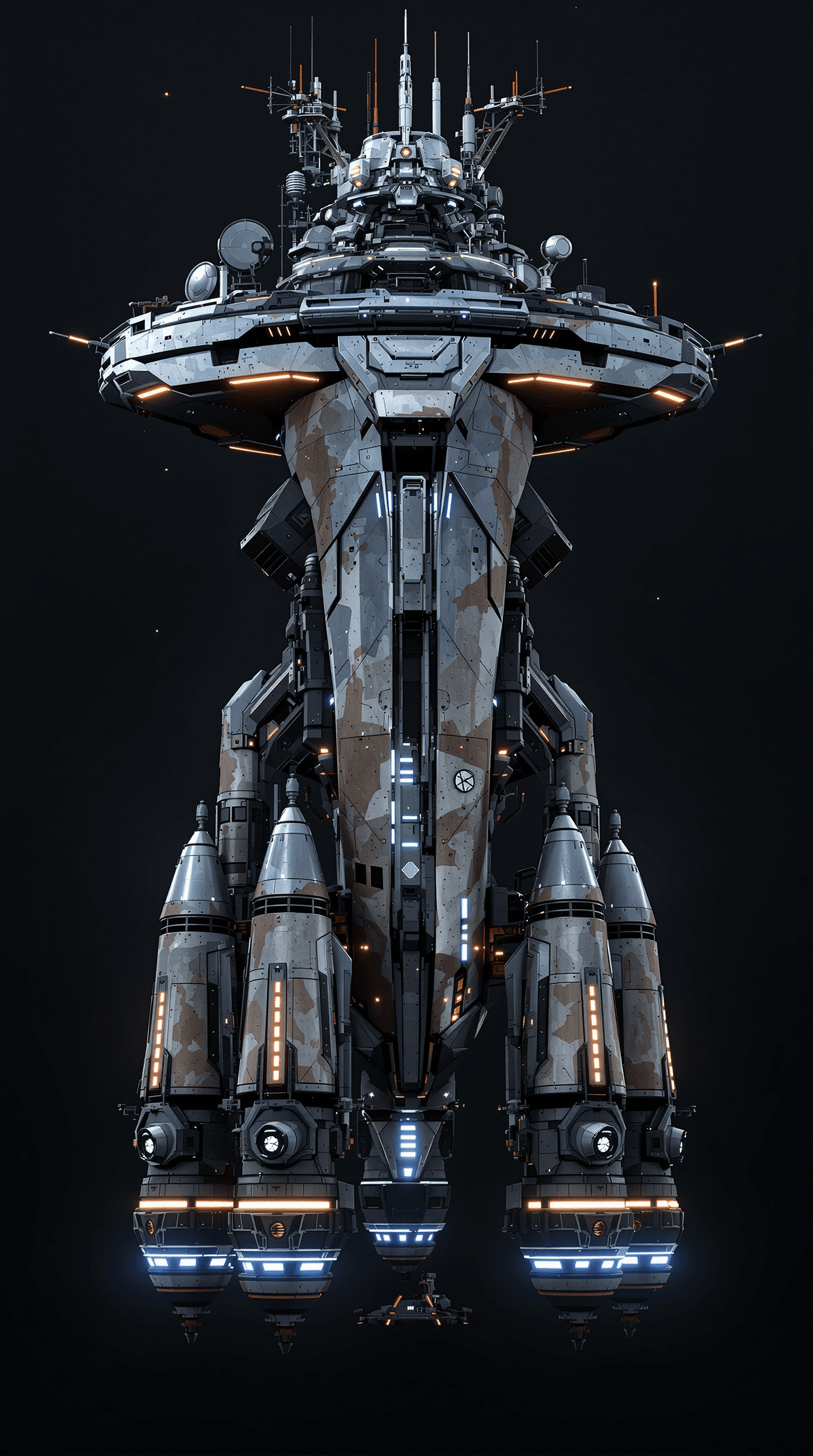 AI generated: Ultra-high resolution, Hyper-detailed futuristic concept art. A highly detailed concept art of a fut...