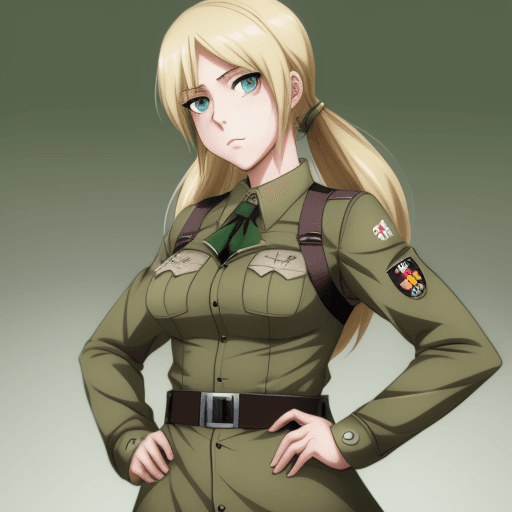 AI generated: erwin_(girls_und_panzer)