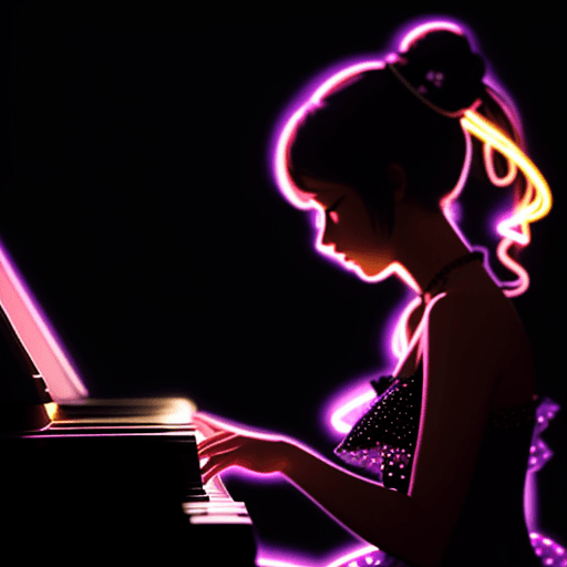 AI generated: """((Ultra long exposure photography)) high quality, highly detailed, colorful beautiful elegant lad...