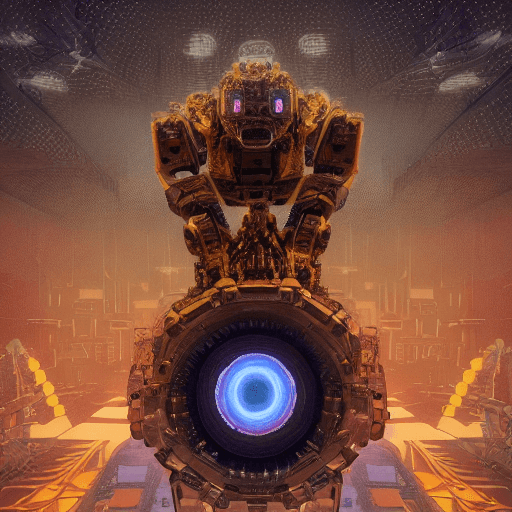 AI generated: , orge, laser, tony award of art, oni octane a on mindar casting epcot, art, artwork. symmetrical de...