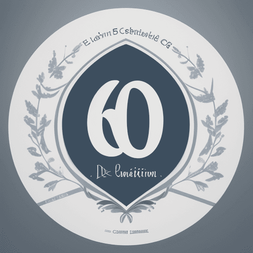 AI generated: Bien sûr ! Voici un prompt détaillé que vous pouvez utiliser pour générer un logo de célébration des...