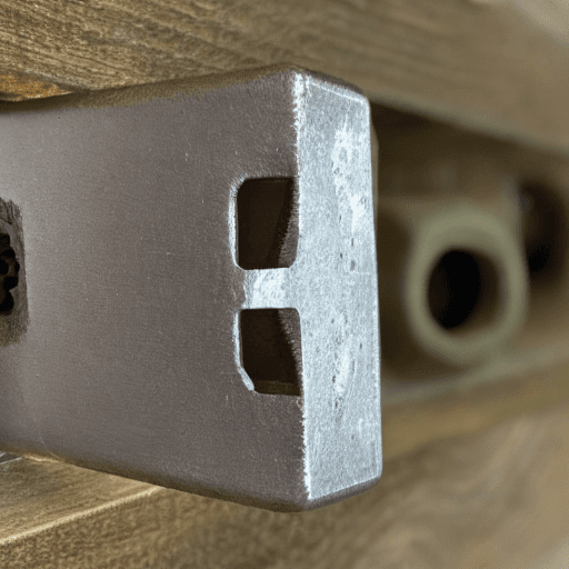 AI generated: Hammer round peg into square hole