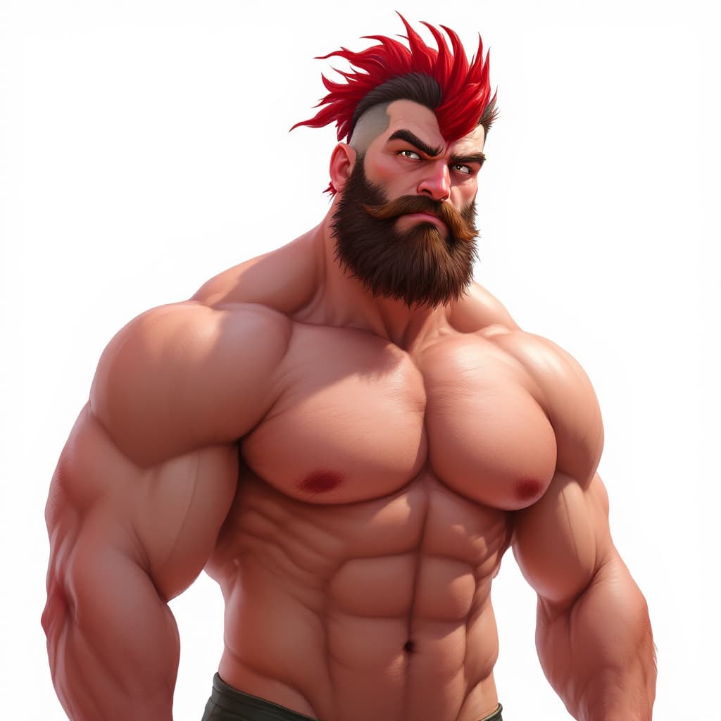 AI generated: Hyper realistic, gay, male, big cock, nude, muscular, nsfw, 