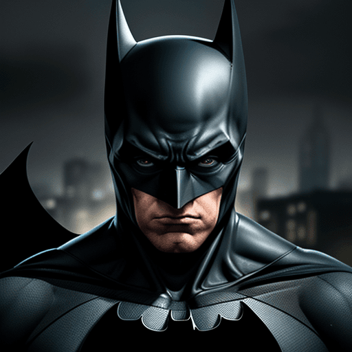 AI generated: Batman в тюрьме ,4 k ultra HD 