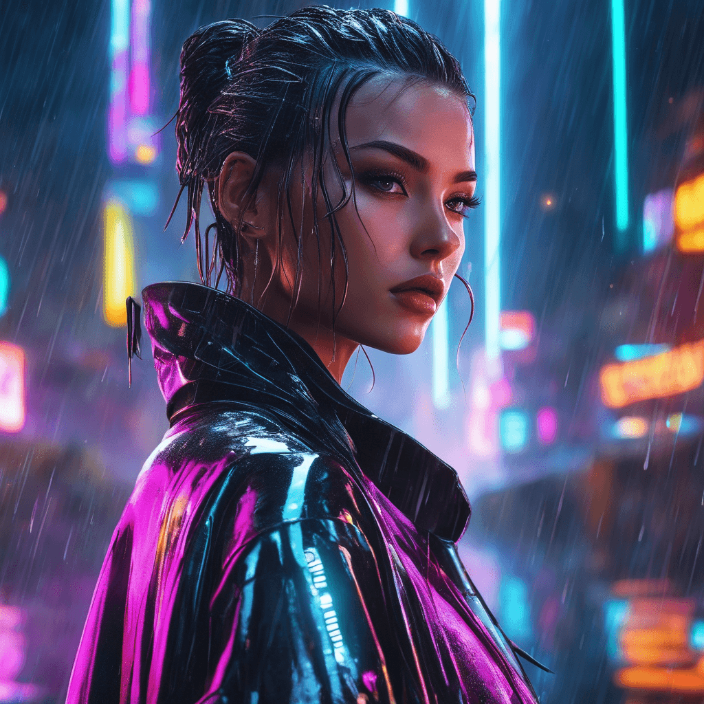 AI generated: masterpiece,concept art, close shot, highly detailed,centered,1girl in a (shiny color dress) standin...