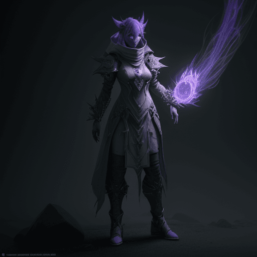 AI generated: character design, void arcanist, mist, photorealistic, octane render, unreal engine, hyper detailed,...