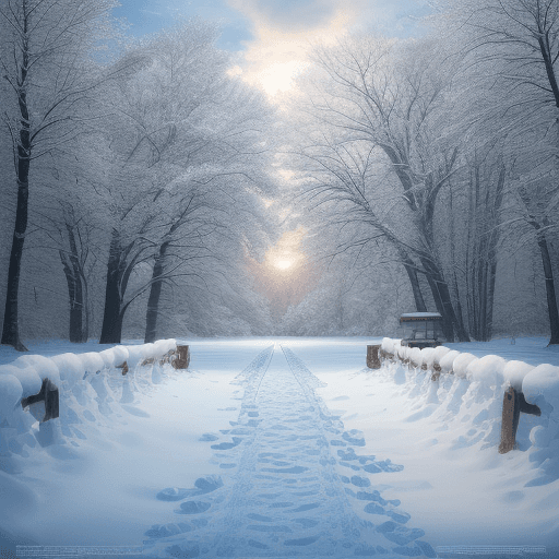 AI generated: High resolution photography Realistic winter & Summer