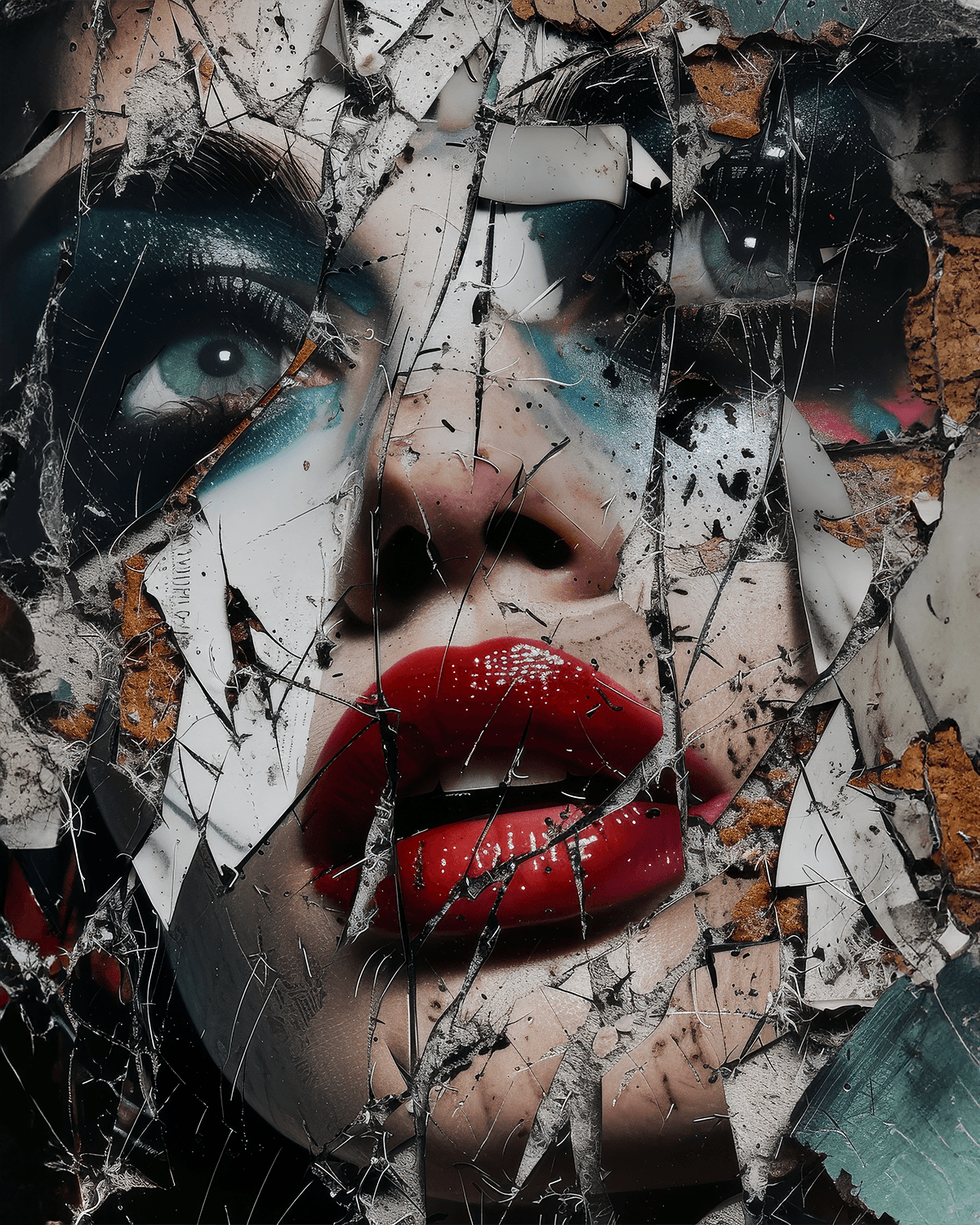 AI generated: quote about art by warren well, in the style of trashcore, decadent beauty, i can't believe how beau...