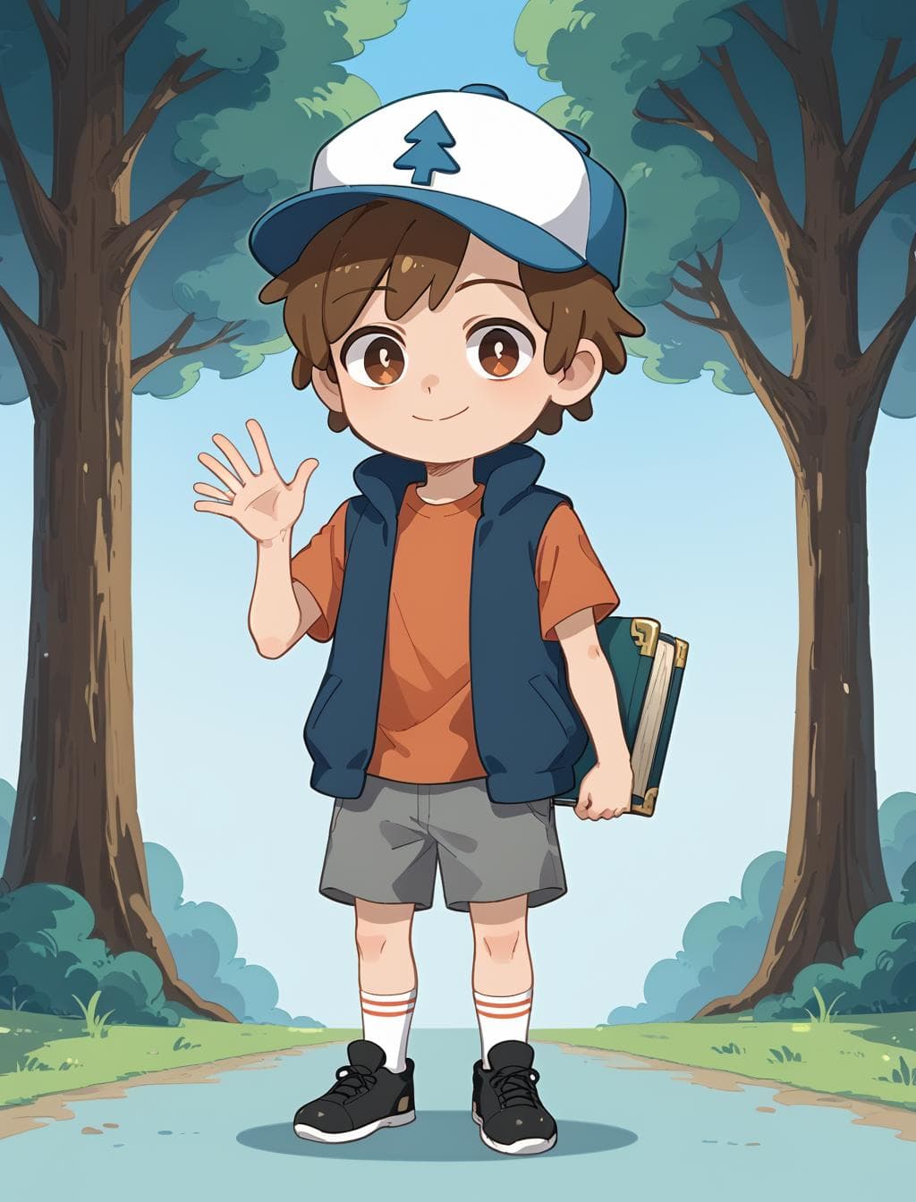 Dipper Pines (Anime) | Gravity Falls