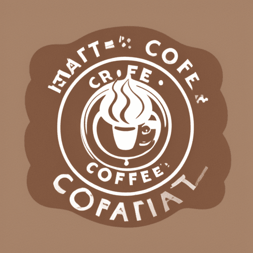 AI generated: craft coffee logo, hd quality, brown cream chocolate colour's, flat white, creamy texture, italic wr...
