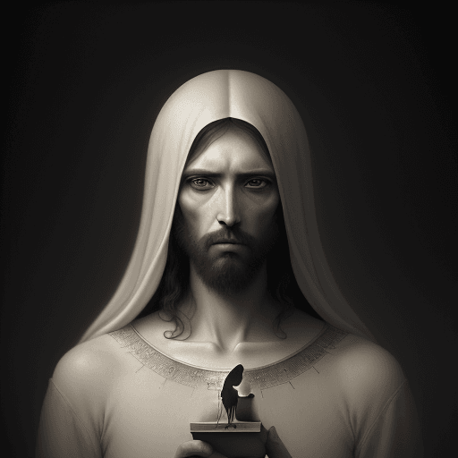 AI generated: The Immortal jesus christ Surreal Digital masterpiece::4 dreamlike, otherworldly, surrealist techniq...