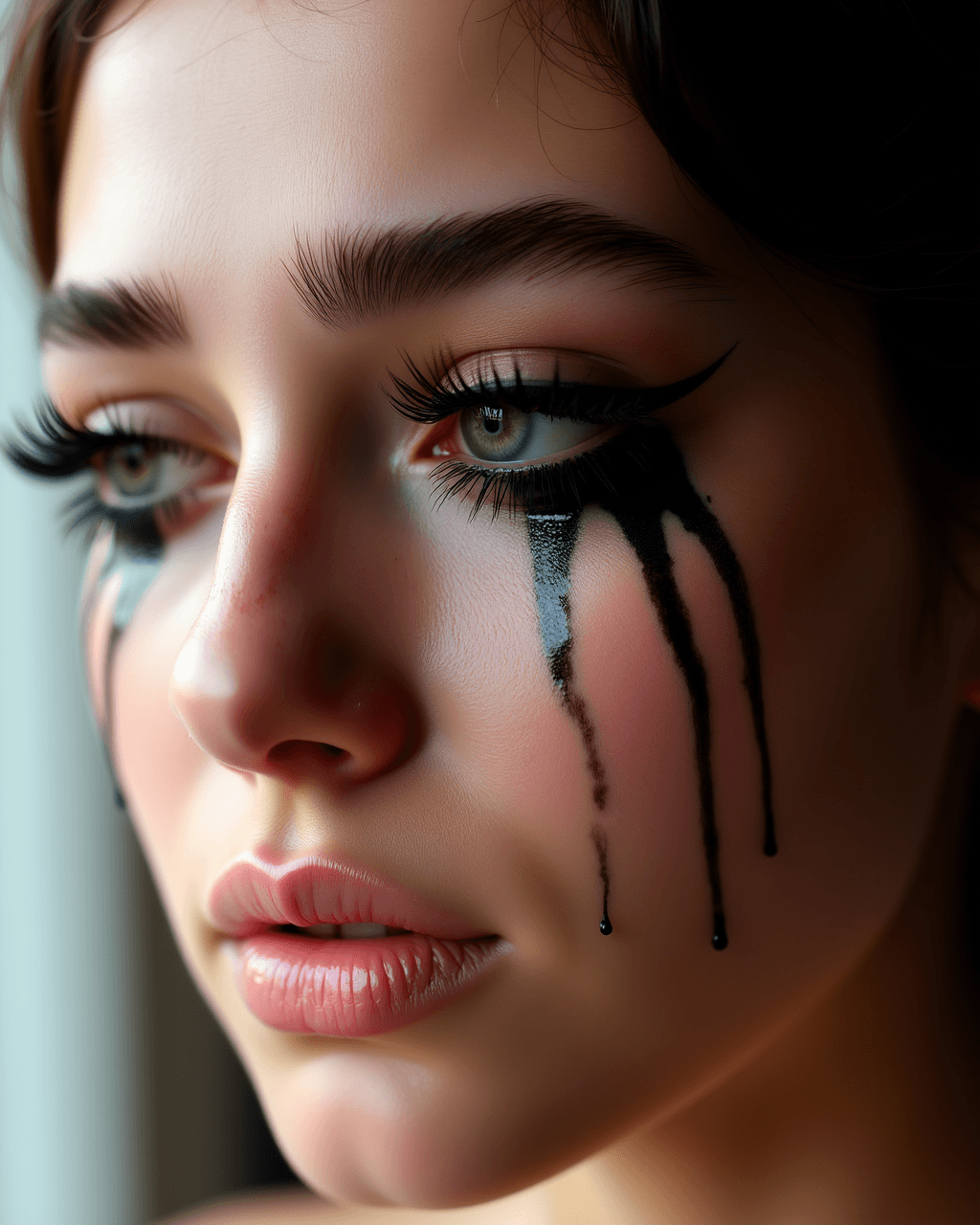 Running Mascara Tears Flux