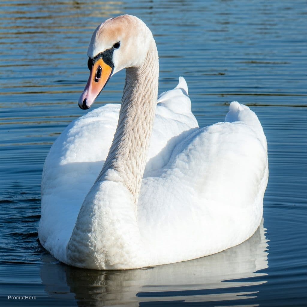AI generated: Cavaleiro de cisne