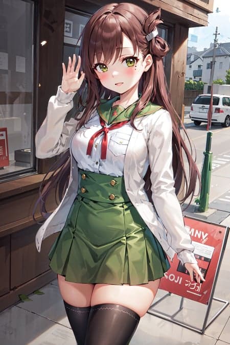 Wakasa Yuri 若狭悠里 / SCHOOL-LIVE! - Image 1