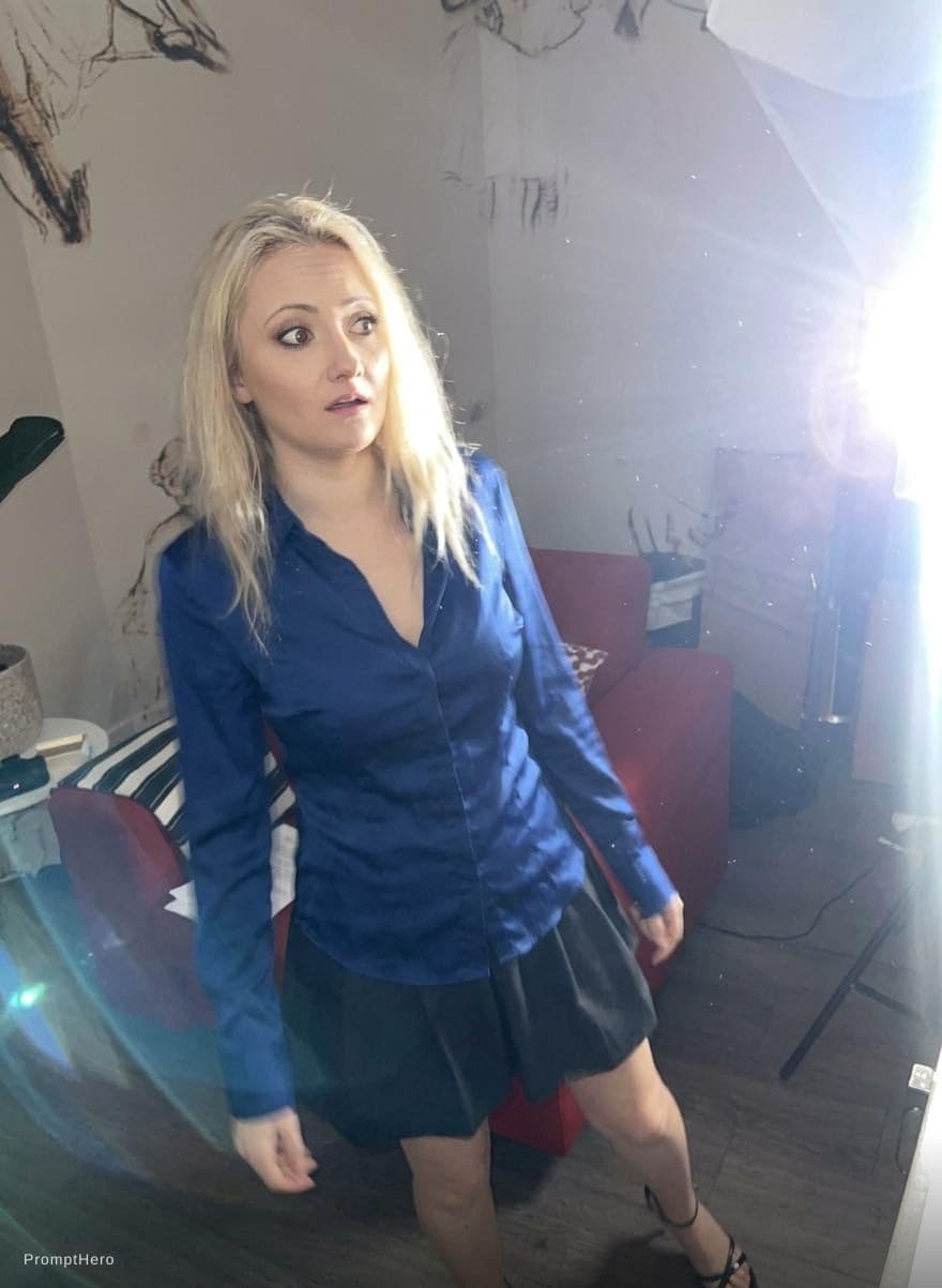AI generated: Using the uploaded reference photo, create a standard iPhone photo with flash. There's no clear subj...