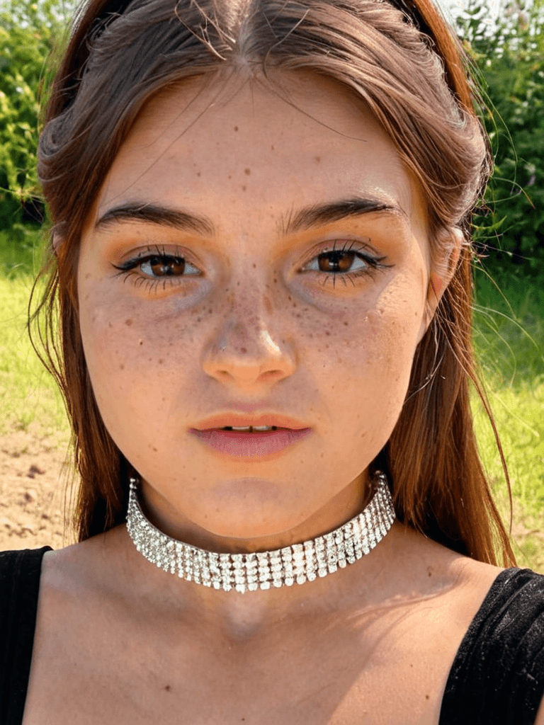 Rhinestone Choker SDXL & FLUX - Image 1