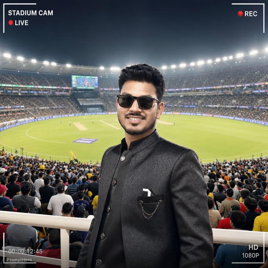 AI generated: Stadium cam
